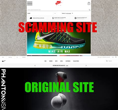 nike shoes scam